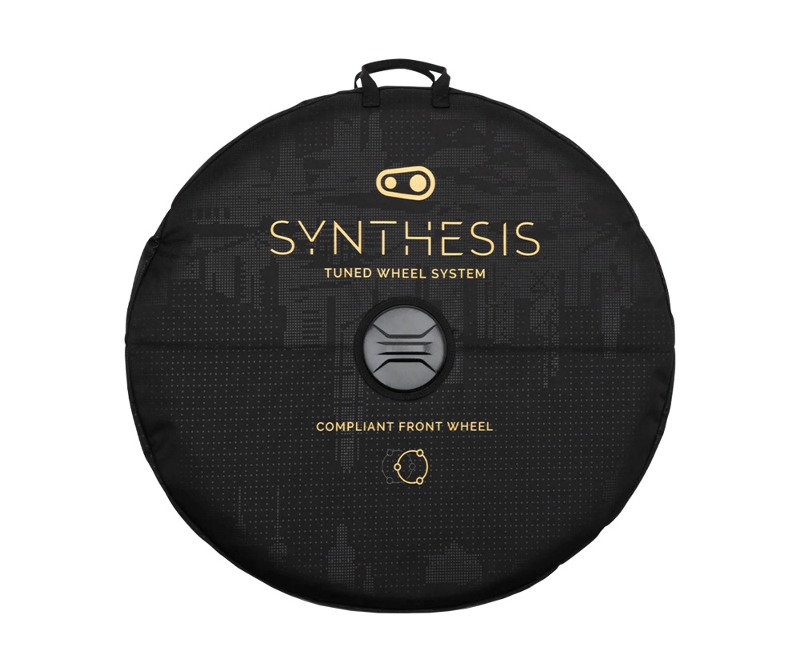 BAG DOUBLE WHEEL SYNTHESIS BLACK GOLD